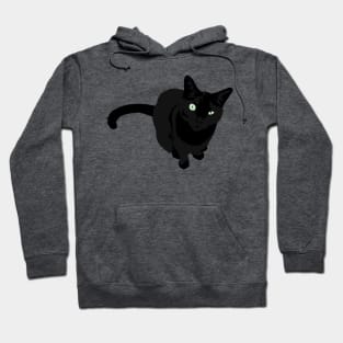 Hypno Kitty look into his eye Hoodie